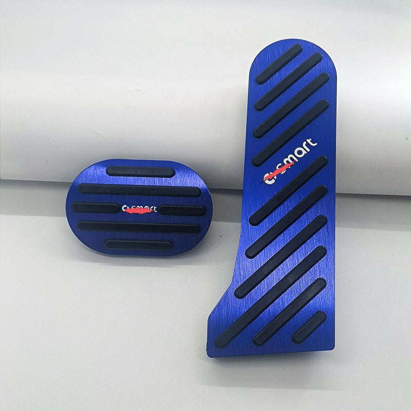 Aluminum Alloy Accelerator & Brake Pedal Covers for Smart #1 #3 #5