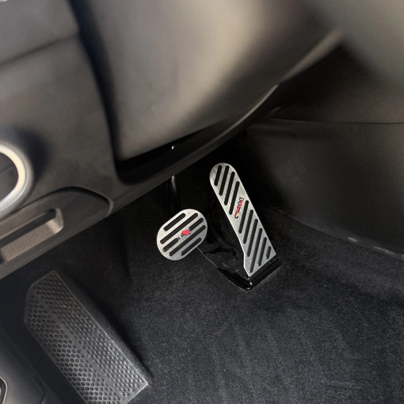 Aluminum Alloy Accelerator & Brake Pedal Covers for Smart