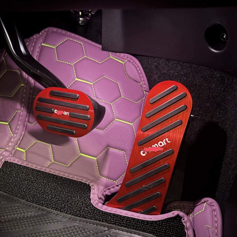 Aluminum Alloy Accelerator & Brake Pedal Covers for Smart #1 #3 #5