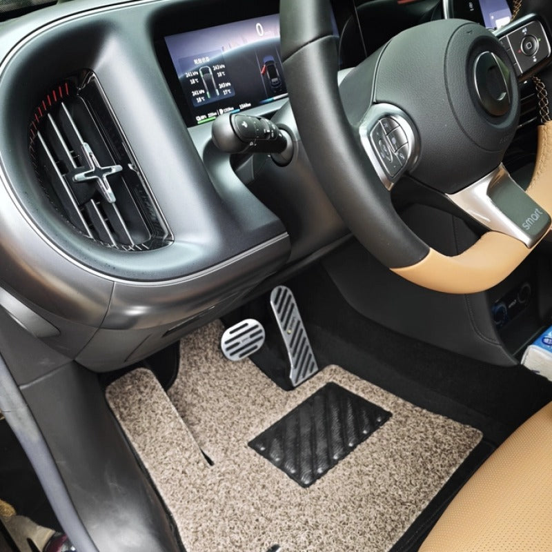 Aluminum Alloy Accelerator & Brake Pedal Covers for Smart #1 #3 #5