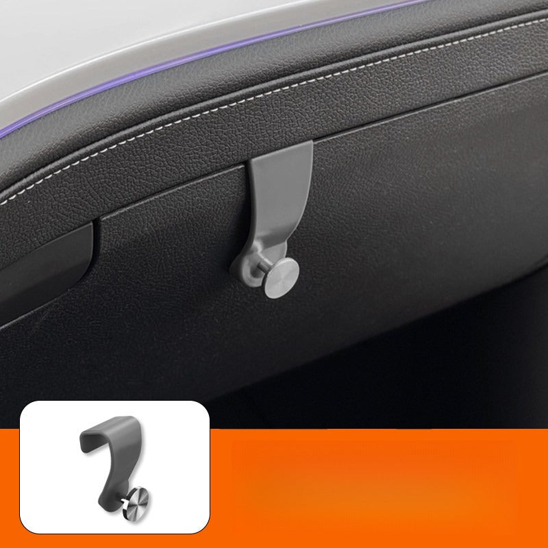 Custom-fit glove box storage hook for Smart #1 #3