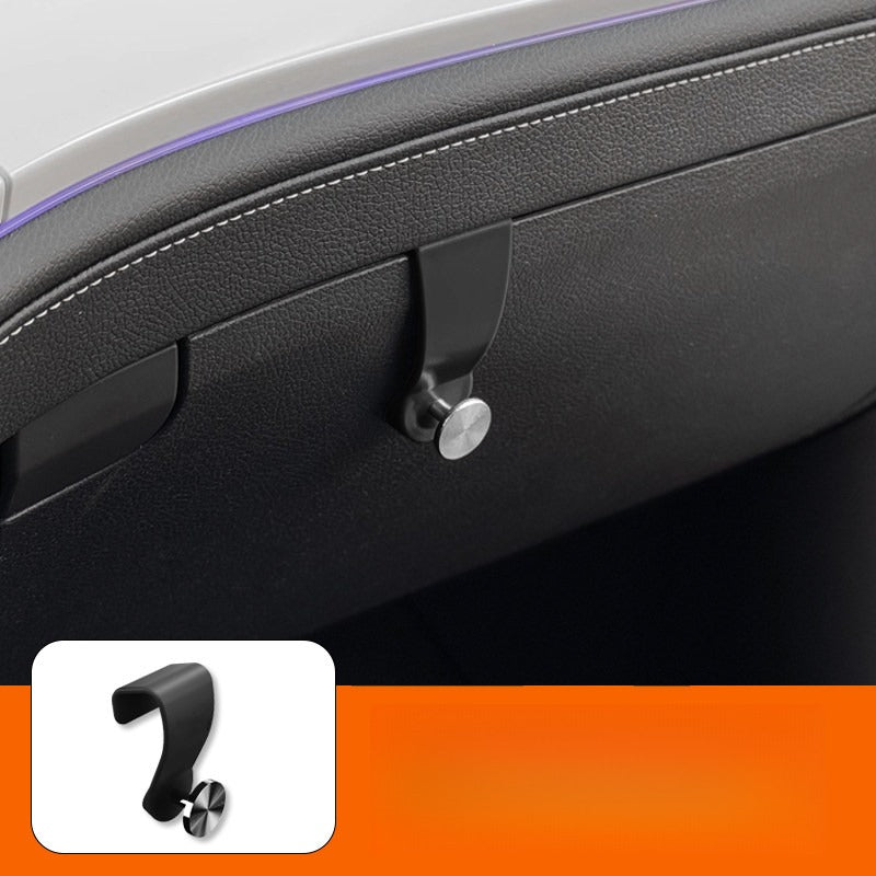Custom-fit glove box storage hook for Smart #1 #3