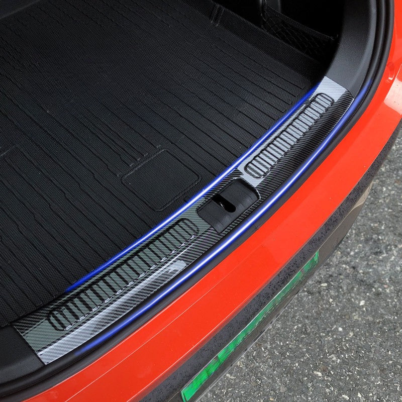 Carbon Fiber Pattern Door Sill Protectors for Smart #1 #3 #5