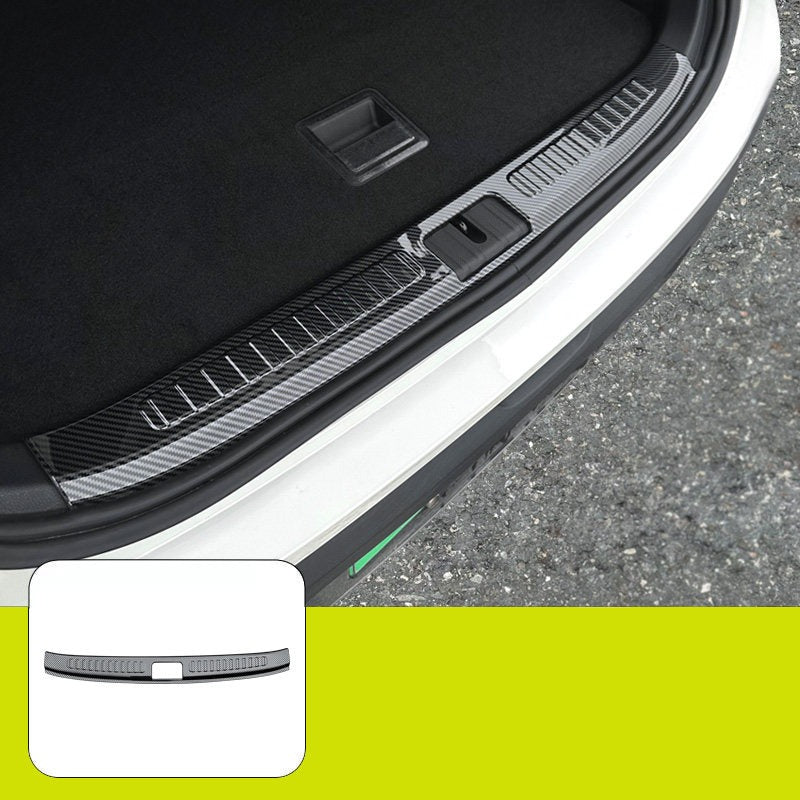 Carbon Fiber Pattern Door Sill Protectors for Smart #1 #3 #5