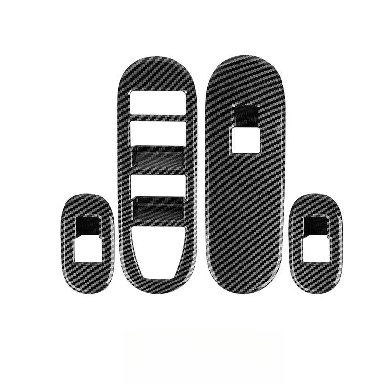 MINI J05 Window Switch Panel Trim – Interior Styling Kit for Electric Cooper S [Carbon Fiber Pattern] Suitable for J05