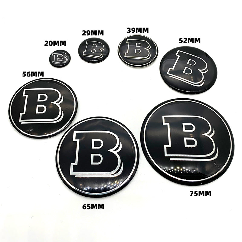 Smart BRABUS Hood & Rear Badges