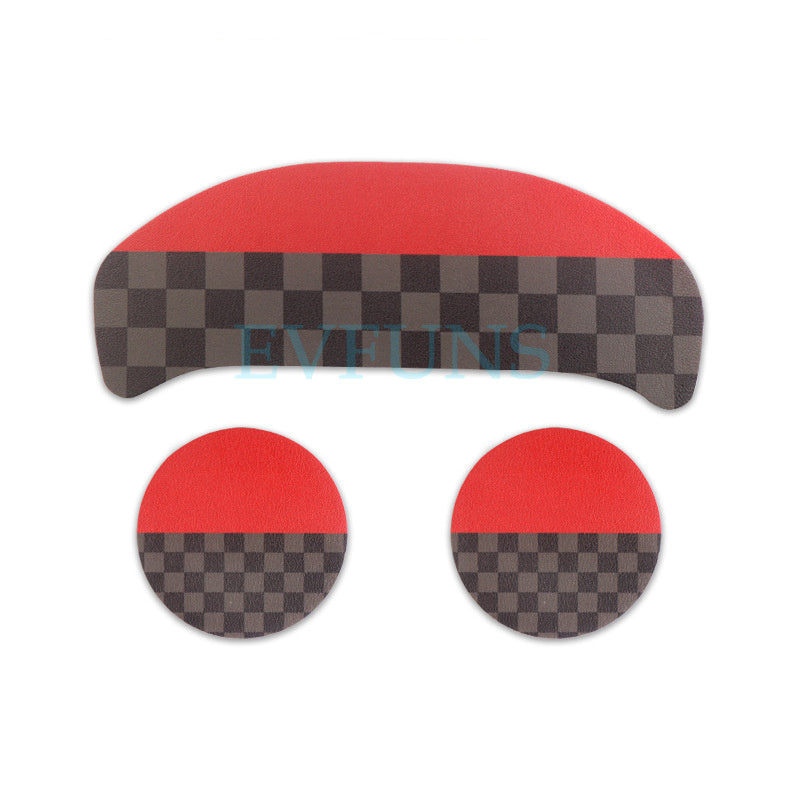 MINI Cooper Leather Cup Holder Mat – F56 F60 F54 Anti-Slip Interior Pad F54 (JCW) three-piece set Evfuns
