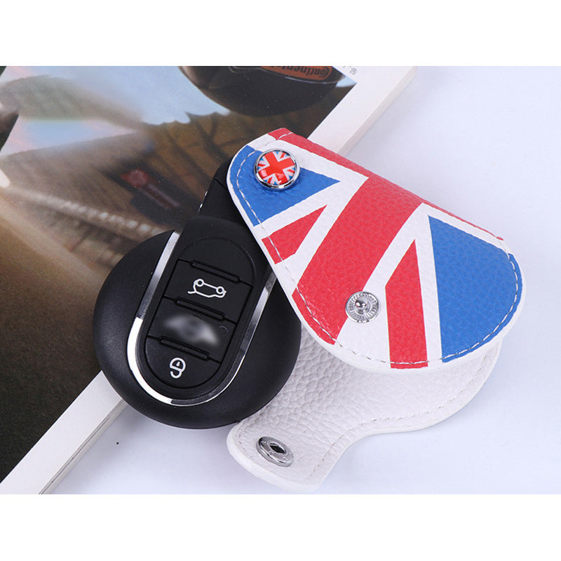 MINI Cooper / ONE / Countryman Key Case – Ultra-fiber Leather Protective Cover Redmi model Evfuns