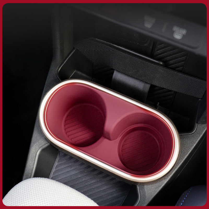 MINI Cooper F65 / F66 Cup Holder Insert Mat – Anti-Slip Interior Drink Coaster Evfuns