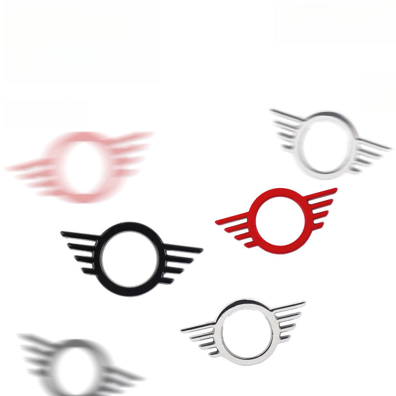 MINI Cooper Wing Handle Trim Sticker – Union Jack Metal Emblem Evfuns