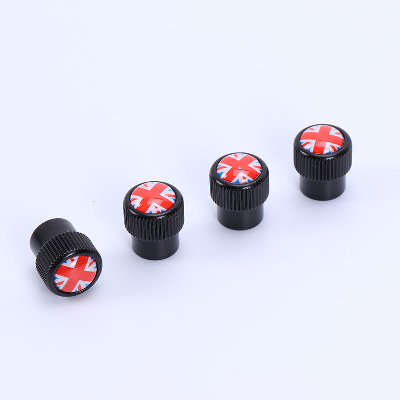 MINI Cooper Tire Valve Caps – Air Stem Covers for Countryman & One Redmi model set Evfuns