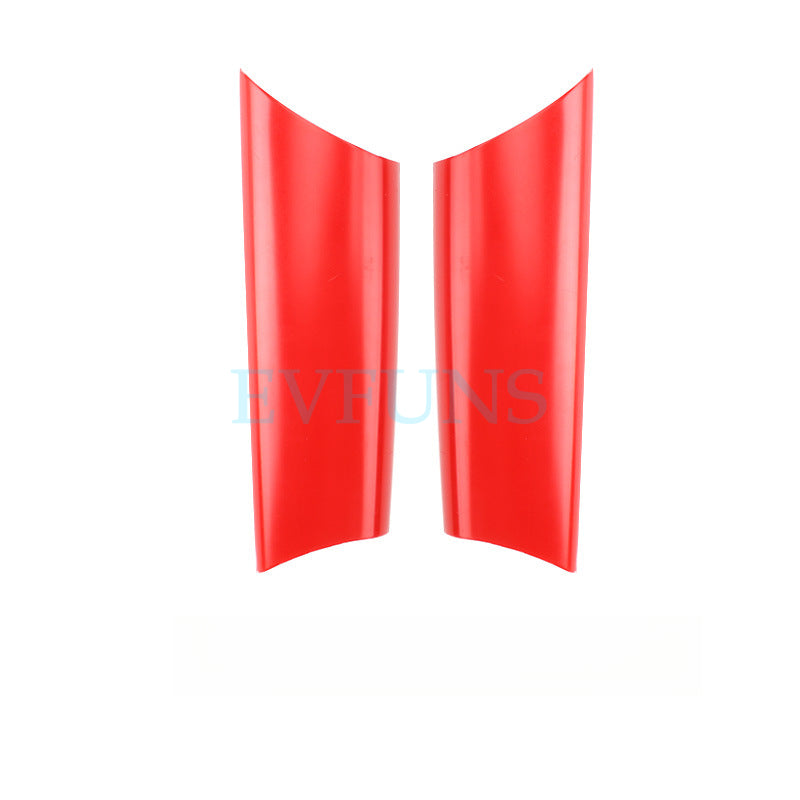 MINI Cooper R55/R56 Inner Door Handle Trim Cover Red model [Pair Set] Evfuns