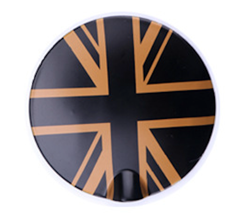 MINI Cooper Front Grille Emblem Badge – 3D Crystal Metal Decoration for All Models Evfuns