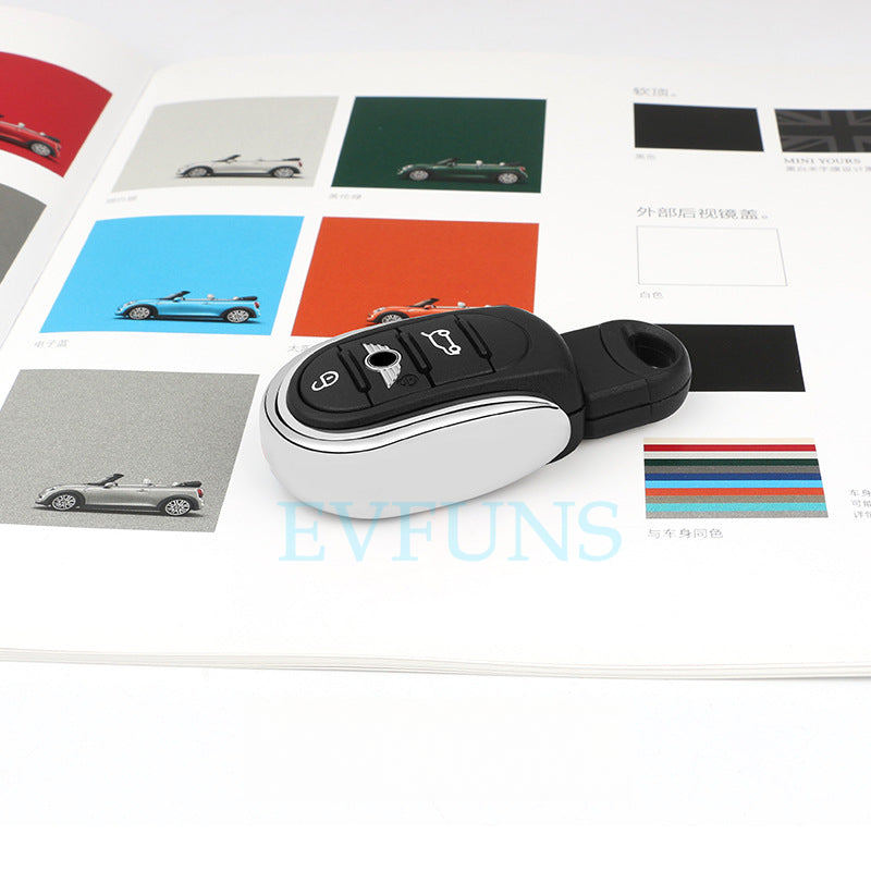 MINI Cooper Key Cover for F55 F56 F60 – Union Jack U-Shaped Key Shell Evfuns