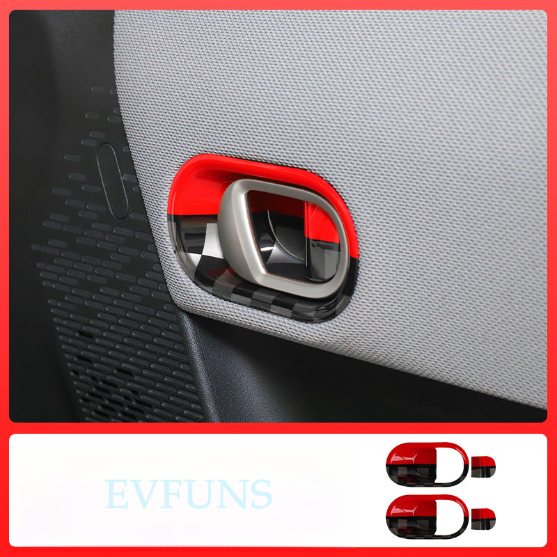 MINI F65/F66 Interior Door Handle Armrest Trim Cover JCW 2-pack Evfuns
