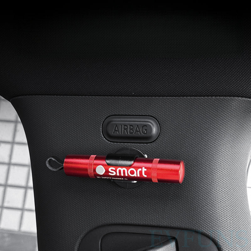 Smart # 1 # 3 # 5 Emergency Safety Hammer – Car Window Breaker & Seatbelt Cutter