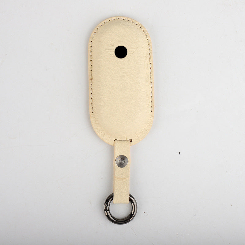 2024 BMW Electric MINI COOPER / ACEMAN Racing Style Key Case Milk tea color Evfuns