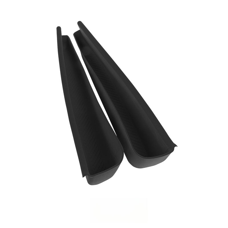 MINI J01 Electric Vehicle Silicone Interior Door Storage Box [Black] Suitable for J01 Evfuns