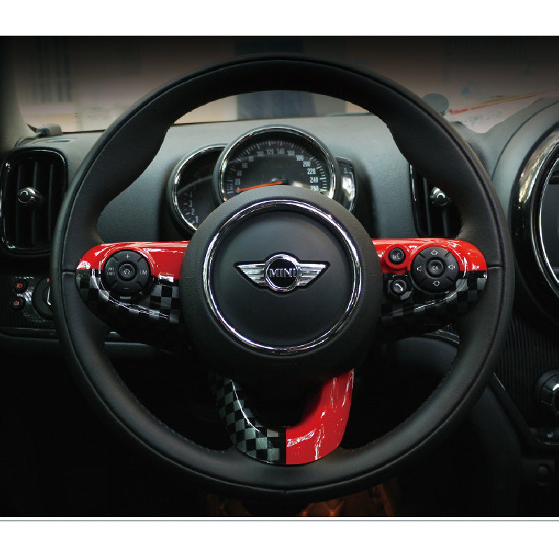 MINI Cooper F-Series Steering Wheel Trim Cover – F54/F55/F56/F60 Interior Styling Kit JCW model Evfuns