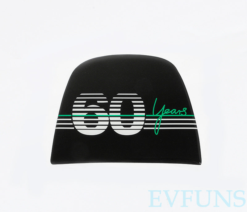 MINI Cooper 60th Anniversary Interior 3D Gel Sticker – F55/F56 Trim Decoration F Series Reading Lamp Epoxy Sticker