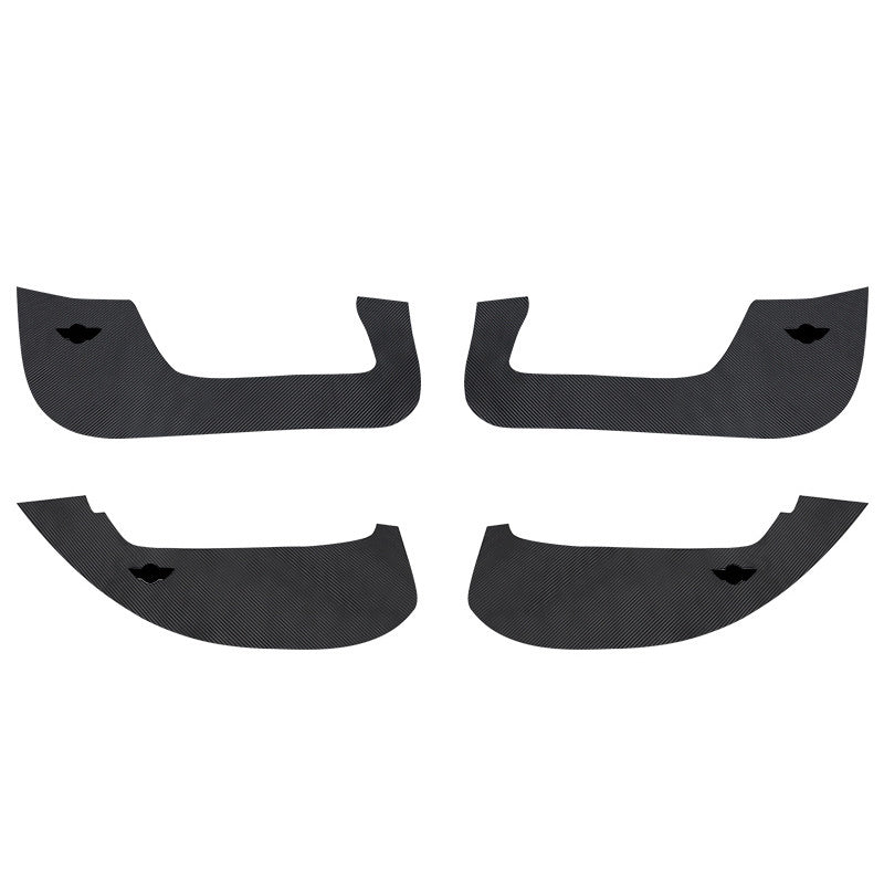 Mini Cooper Door Kick Protector Pads – R56 / F54 / F55 / Countryman F60 door anti-kick pads (4-piece set) Evfuns