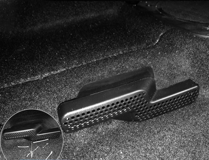 MINI F60/F55/F54 Seat Under Vent Protection Cover - Dust Guard for Air Outlet (1 Pair) One-pair package Evfuns