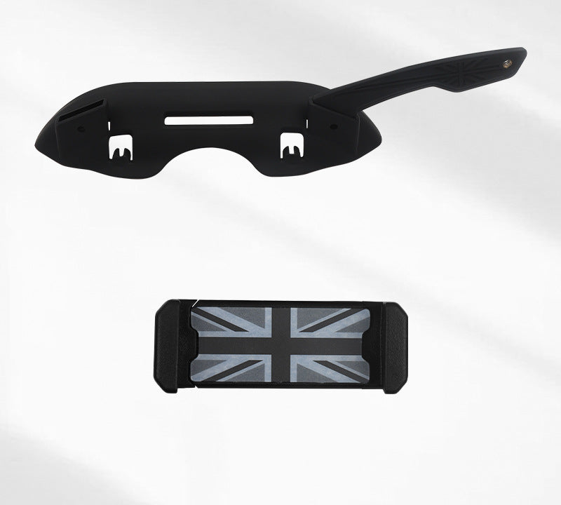 MINI Cooper Dashboard Clip Phone Mount – For LCD Display Panel [21-24 Models - LCD Screen - F Series Universal