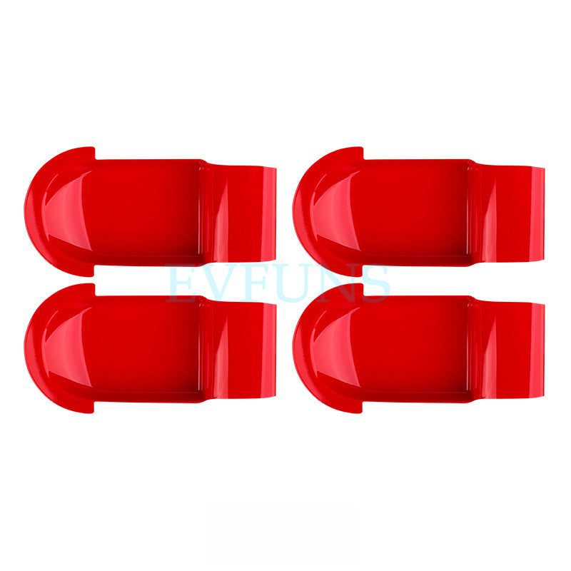 MINI J01/J05 Interior Door Handle Cover – Electric Cooper / ACEMAN Trim [Red] Special for J05 Evfuns