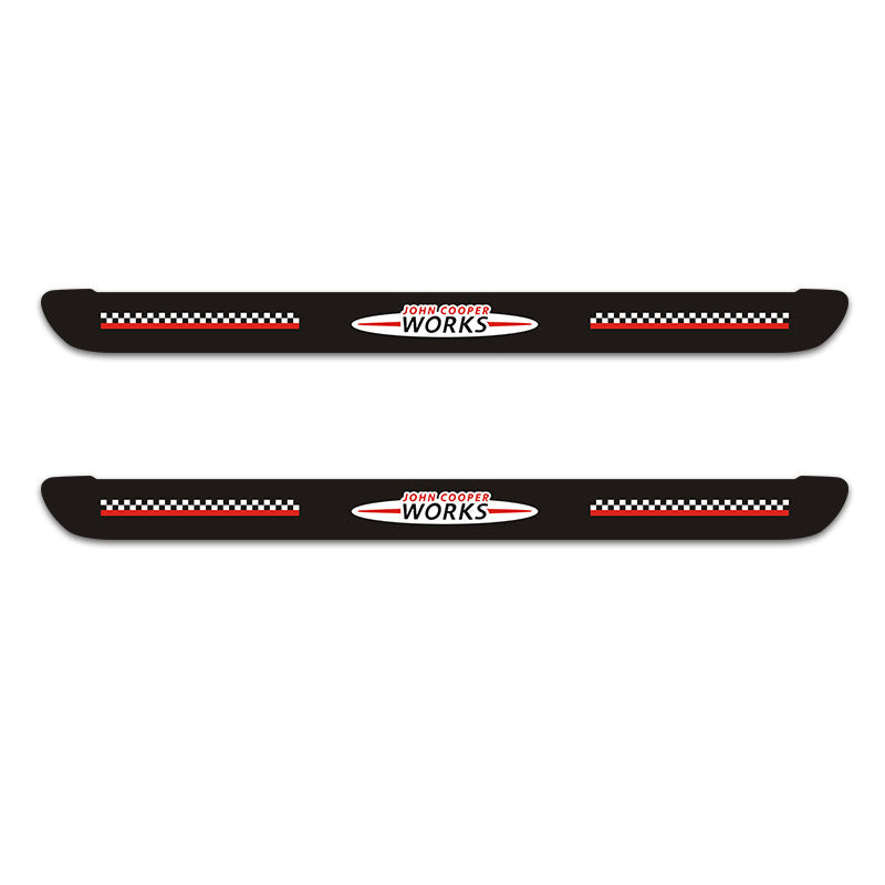 MINI Cooper Door Sill Scuff Plate Stickers | F54 F55 F56 F60 Threshold Trim Evfuns