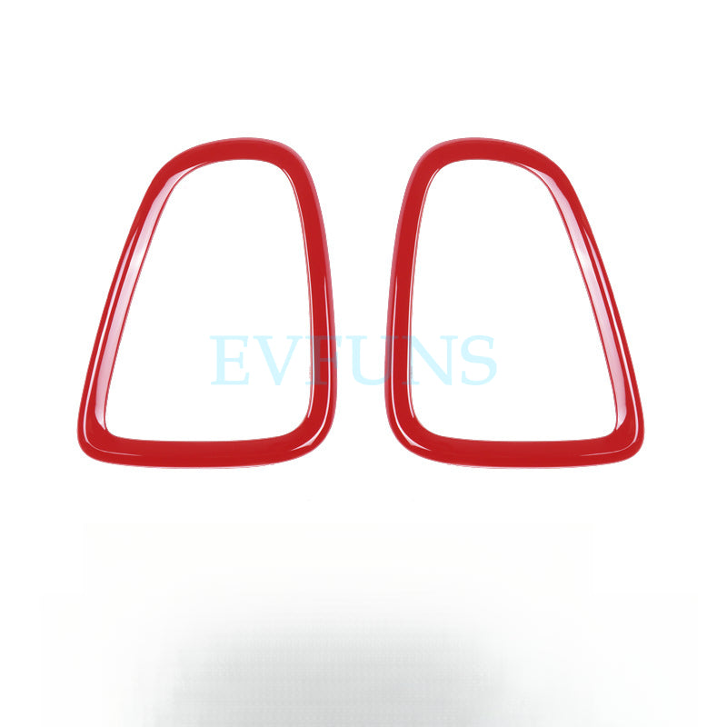MINI F56 F55 R Series Headlight & Taillight Trim – Exterior Light Frame Cover R56/57/58/59 [Tail Light Frame] Red Pair