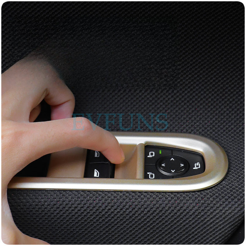 MINI Electric J01 Window Switch Panel Trim – Interior Upgrade Frame Evfuns