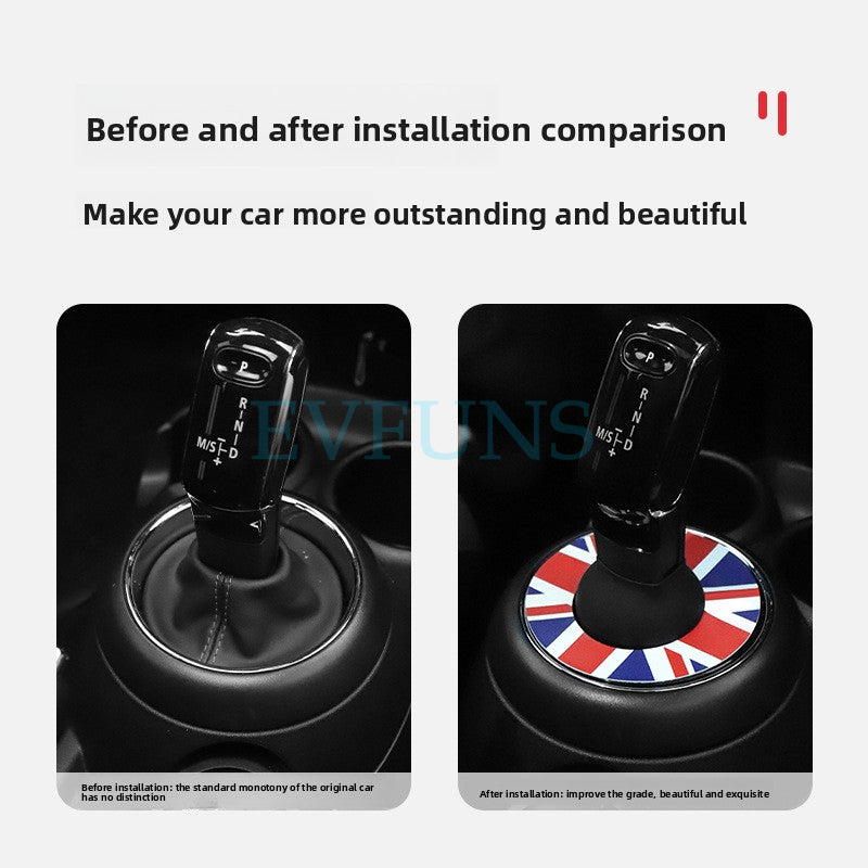 MINI Cooper Gear Shift Dust Cover – Interior Trim Protector Evfuns