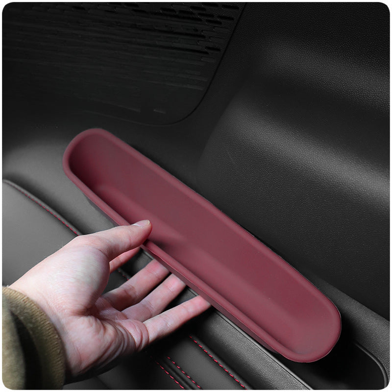MINI Electric J01 Rear Seat Storage Box – Soft Silicone Organizer for Cooper EV Evfuns