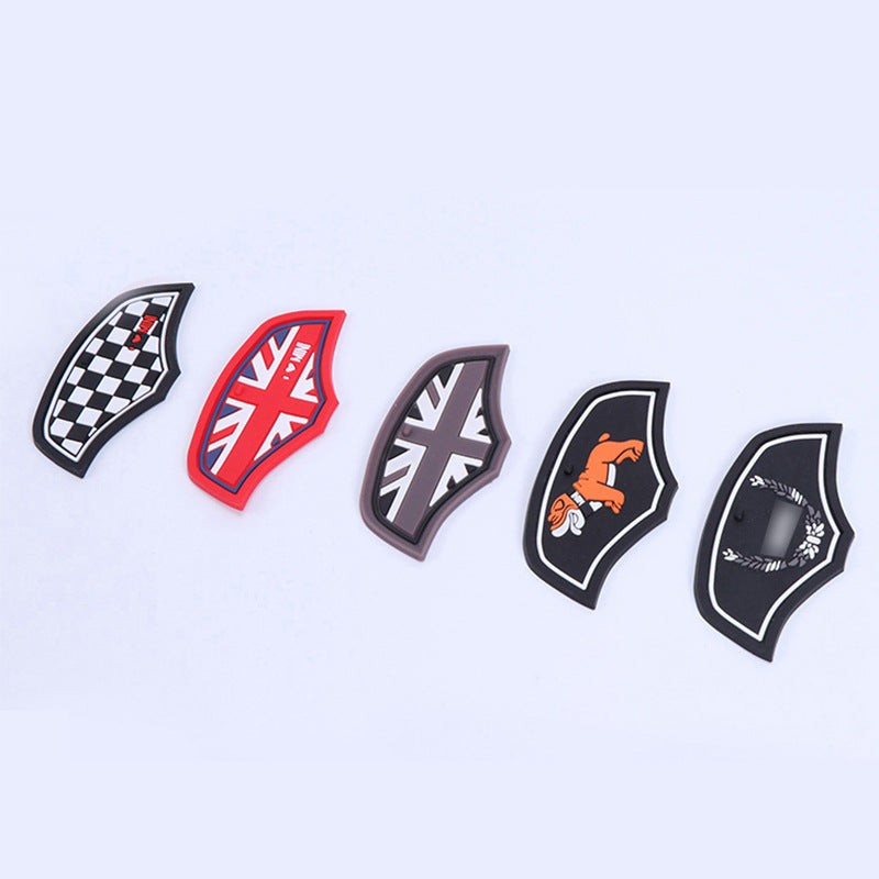 MINI Cooper F55/F56 Silicone Anti-Slip Interior Mats – Door Slot & Cup Holder Liners Evfuns