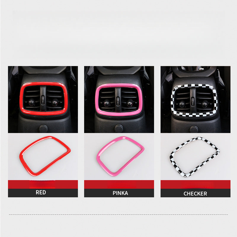 Mini Cooper F54/F60 Rear AC Vent Trim Cover – Interior Styling Frame Evfuns
