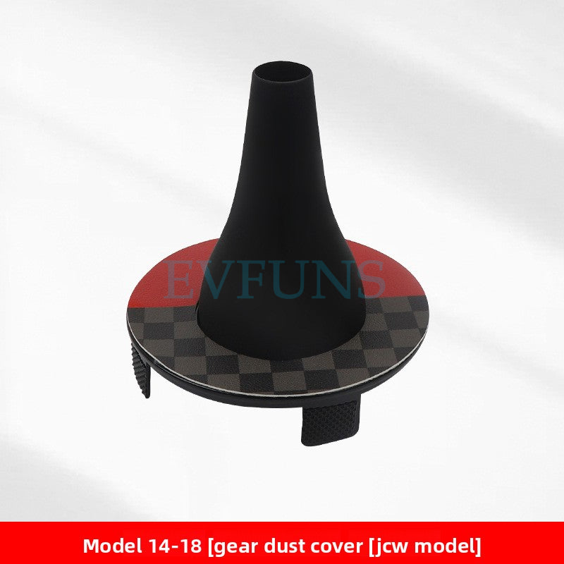 MINI Cooper Gear Shift Dust Cover – Interior Trim Protector 14-18 models [Gearbox Dust Cover [JCW Model]] Evfuns