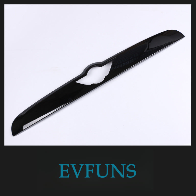 MINI F60 Rear Trunk Switch Strip Protective Cover – Tailgate Trim Decoration F60 Charming Black Evfuns