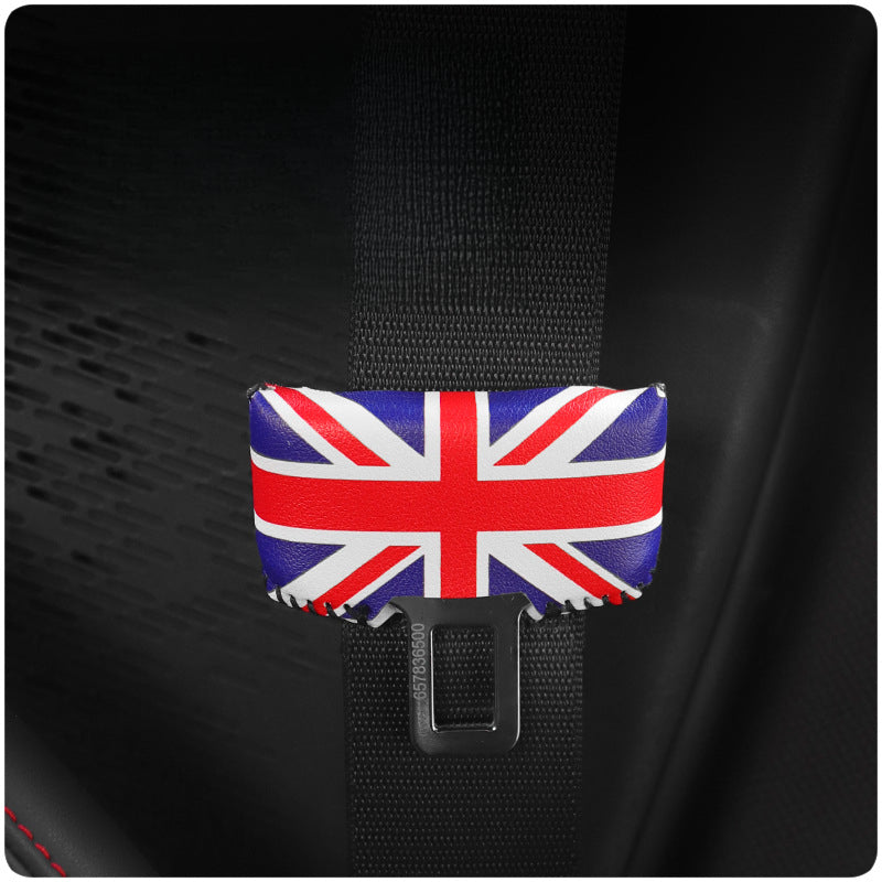 Seat Belt Buckle Protector for MINI Electric J01/J05 – PU Leather Cover Evfuns