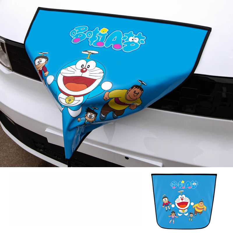 Smart # 5 EV Charging Port Rain Cover | Waterproof Protector [Full Image--Doraemon] Charging Gun Rain Cover [65*53cm