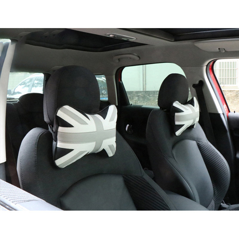 MINI Car Neck Pillow – Ergonomic Headrest Cushion for All Seasons Evfuns