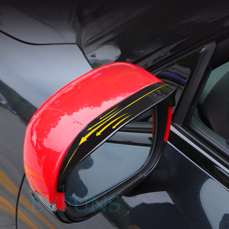 Electric MINI Mirror Visors – Rain & Sun Protection Shields Evfuns