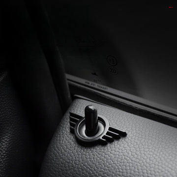 MINI Cooper Wing Handle Trim Sticker – Union Jack Metal Emblem Evfuns