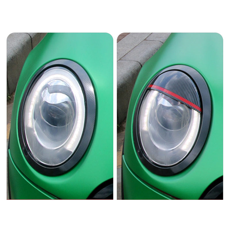 MINI Cooper F56 F60 Headlight Eyelid Trim – F Series Dual-Layer Cover Evfuns