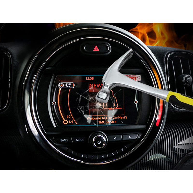 MINI Cooper F60 Dashboard & Navigation Screen Protector – Tempered Glass Film Evfuns