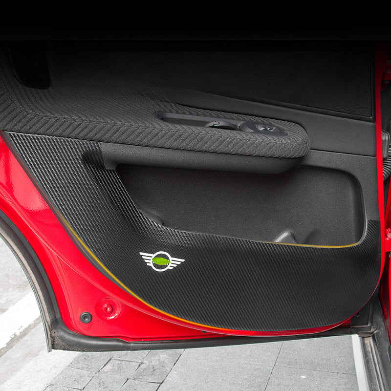 Mini Cooper Door Kick Protector Pads – R56 / F54 / F55 / Countryman Evfuns