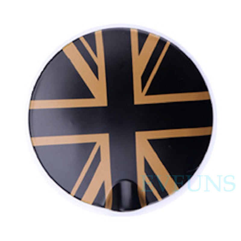 MINI Cooper F55/F56 Fuel Tank Cover Trim – 7 Styles ABS Decorative Cap Black Gold Union Flag Evfuns