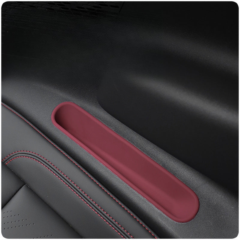 MINI Electric J01 Rear Seat Storage Box – Soft Silicone Organizer for Cooper EV Evfuns