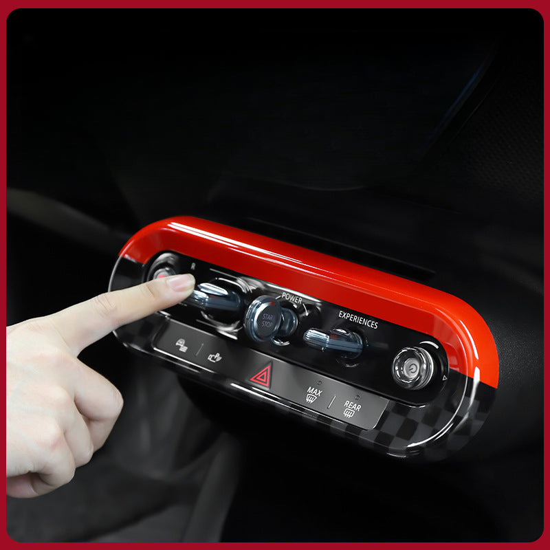 MINI Electric Center Console Button Trim – Interior Decoration Frame Evfuns