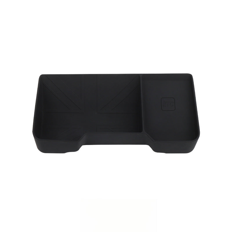MINI J05 / U25 Silicone Center Console Liner [Black] J01 Dedicated Central Control Dashboard Storage Box Evfuns