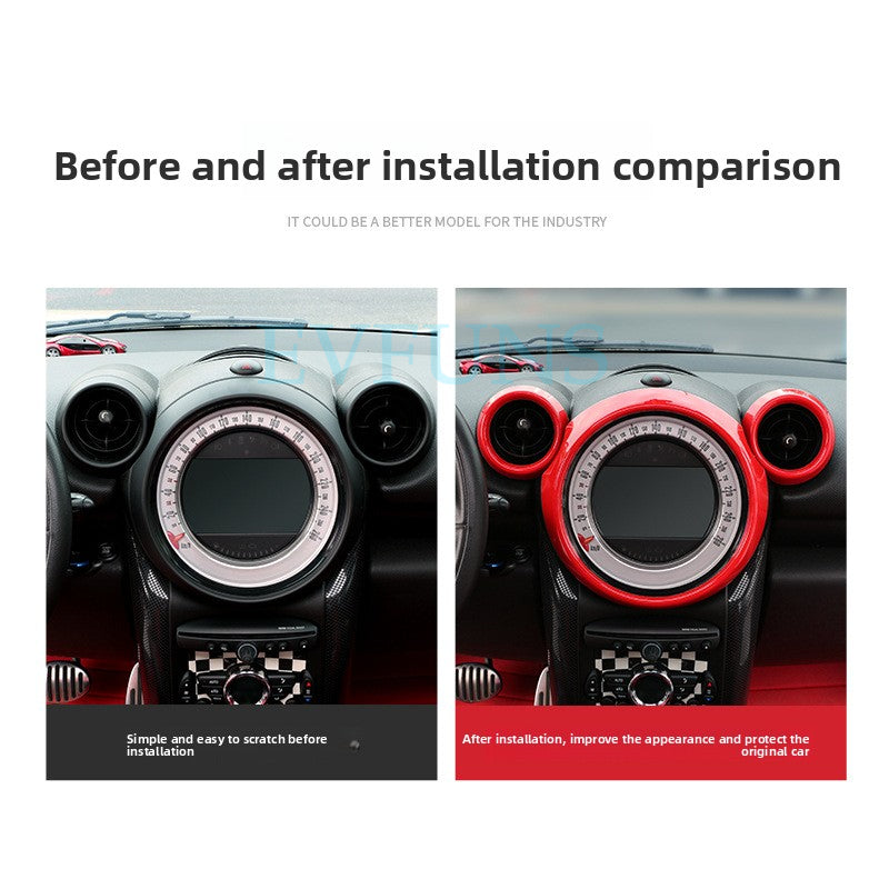 MINI Cooper Countryman R60 Dashboard Trim Cover – Interior Decoration Shell Evfuns